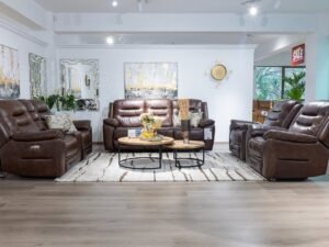 Muchen 7 Seater Electric Leather Recliner (3+2+1+1)