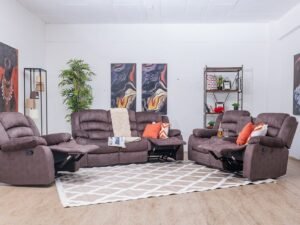 KAMA 6 Seater Fabric Recliner Sofa JFL (3+2+1)