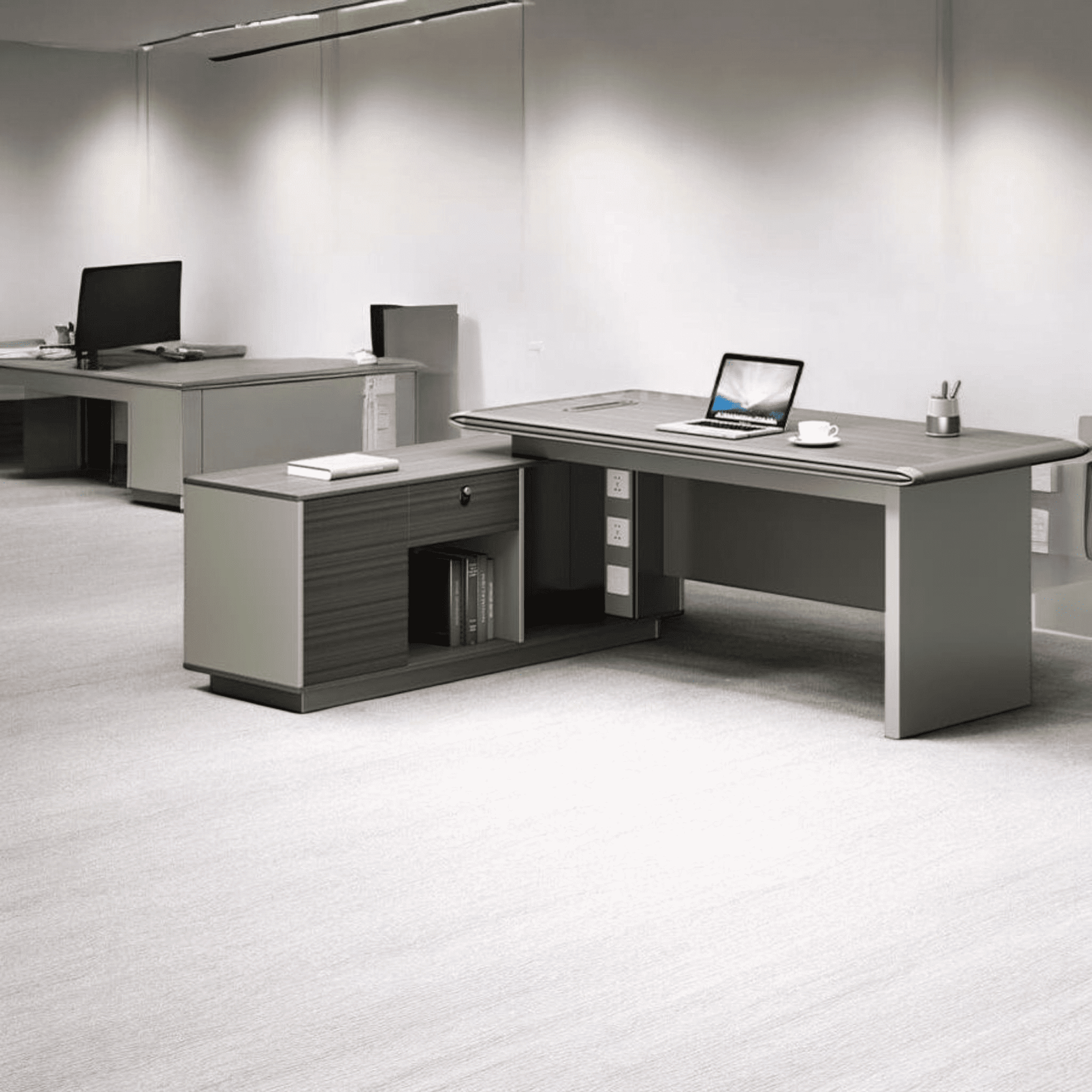 JFLA04-1816-2.4m-Executive Desk - Image 3