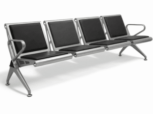 4 Seater Waiting Bench Heavy Duty