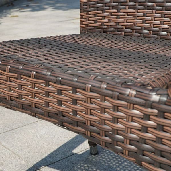 GOODGEM-Outdoor Square Dining Table+4 Chairs - Image 5