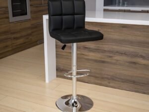 Brux Bar Chair Black