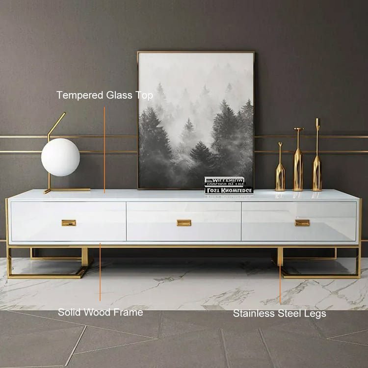 Jocise-Console Tv Cabinet (white) - Image 5