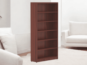 Desny Dark-Walnut Bookcase