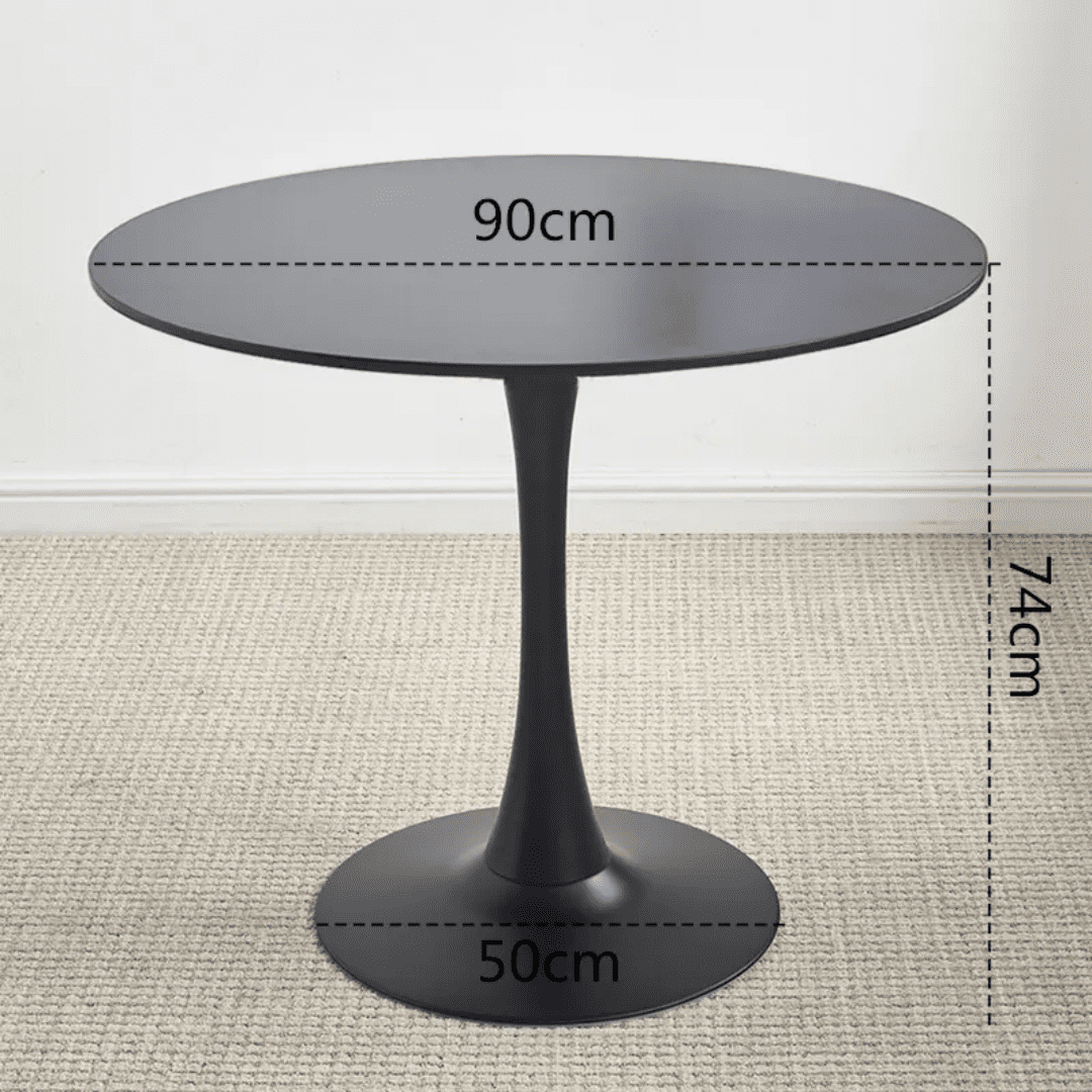 Tulip Dining Table (Black) - Image 2