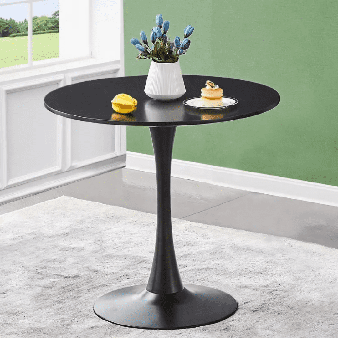Tulip Dining Table (Black)