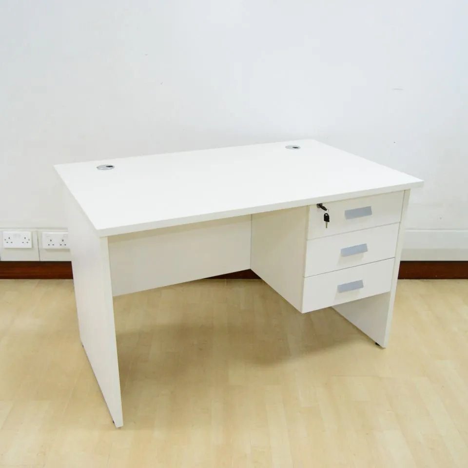 1.2m-Zone Study Desk - (White) - Image 5