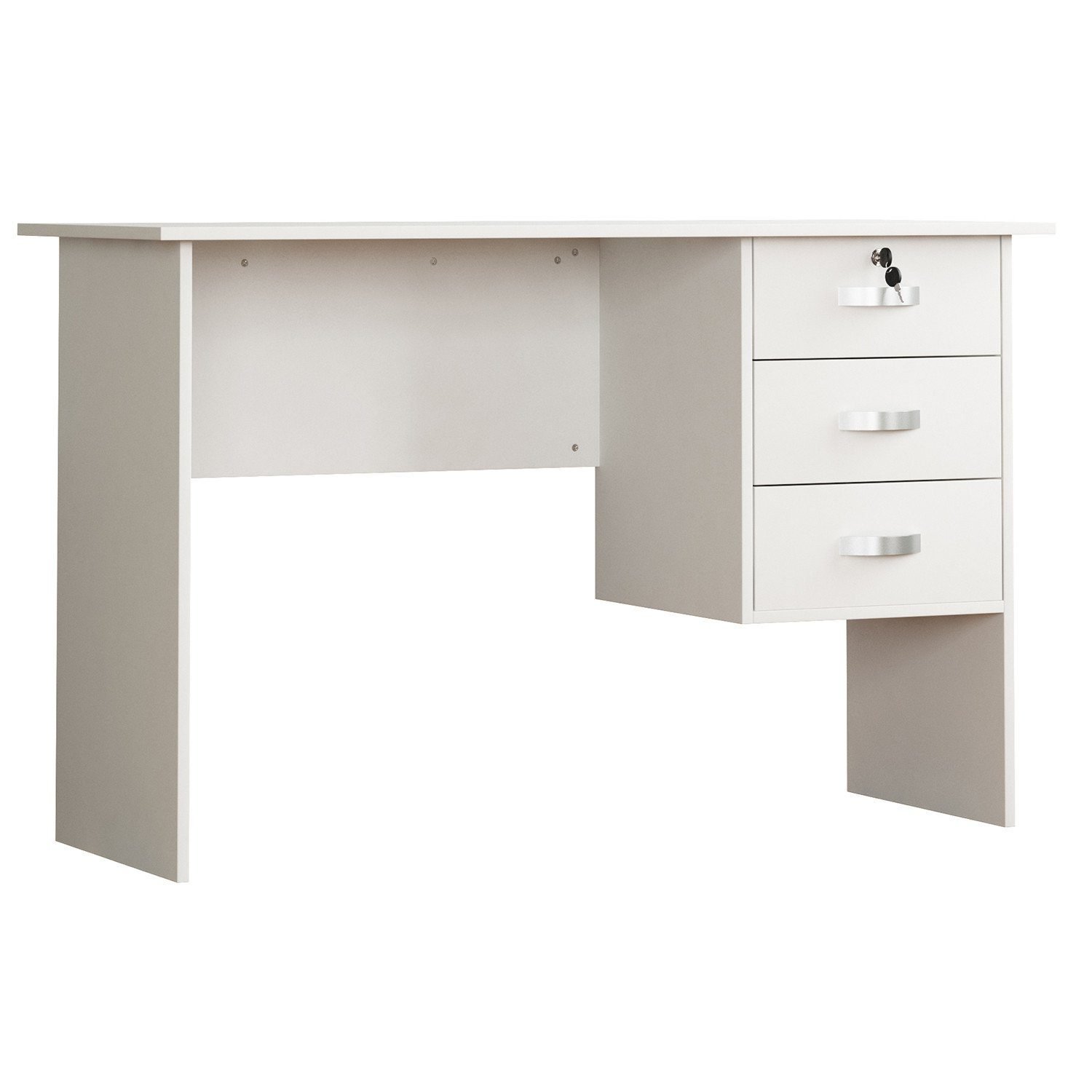 1.2m-Zone Study Desk - (White) - Image 2