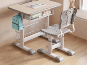 Durable Student Learning Desk and Chair Set