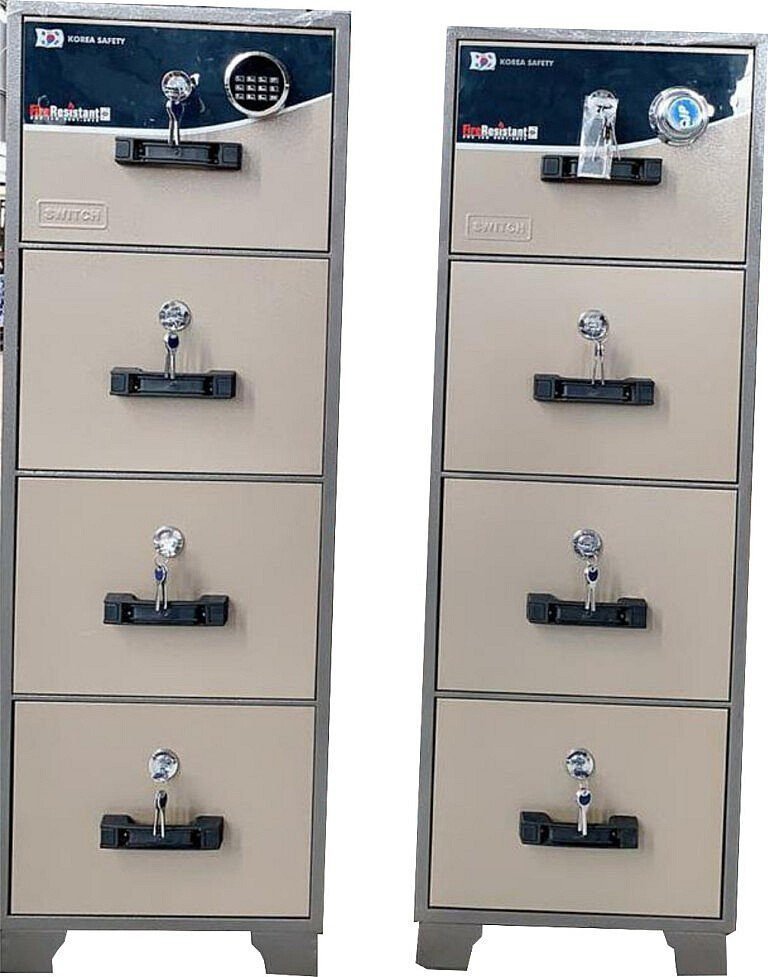 Digital Fire Proof Cabinet–Four Drawers - Image 2