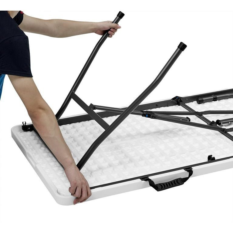 Steve-Picnic Outdoor Table-White(Foldable) - Image 4