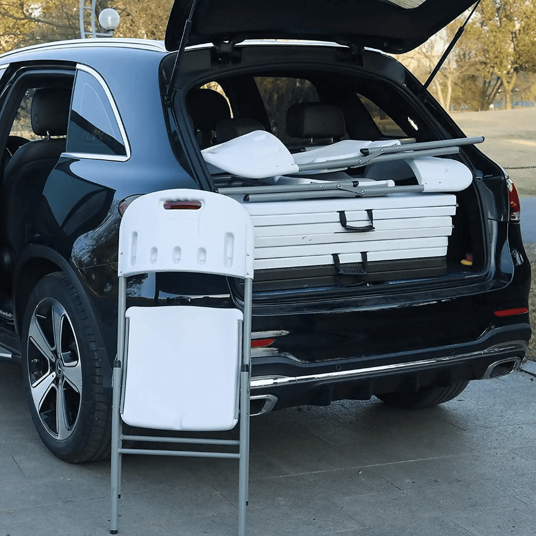 Steve-Picnic Outdoor Table-White(Foldable) - Image 14