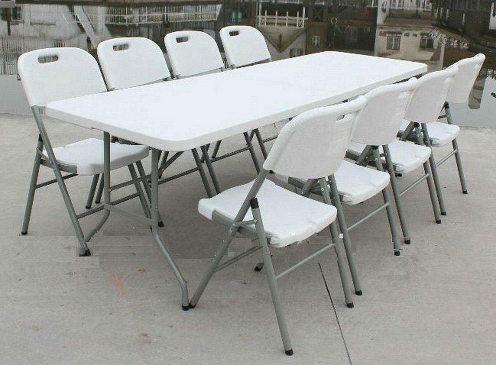 Steve-Picnic Outdoor Table + 6 Chairs (Foldable) - Image 3