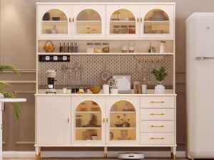 Golden Arch Buffet Cabinet