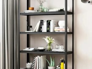 Helix 5 Tier-Industrial Metallic Shelf