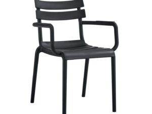 Resilia-Outdoor Dining Chair-Black