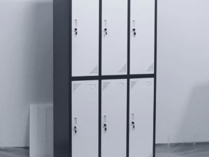 6-Door Steel Locker L-B6
