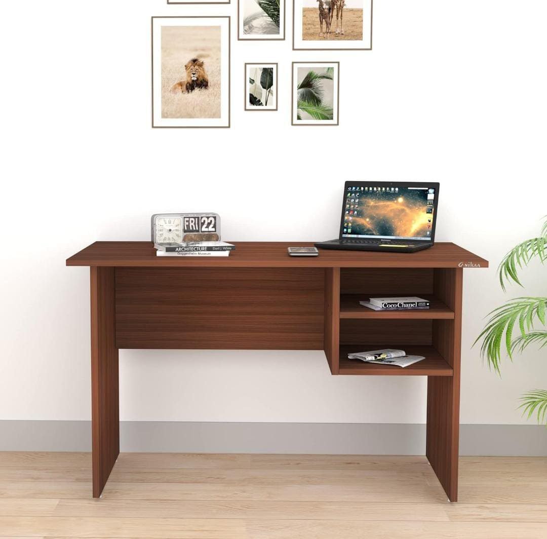 1.2m-Zone Study Desk (With Storage Shelves)