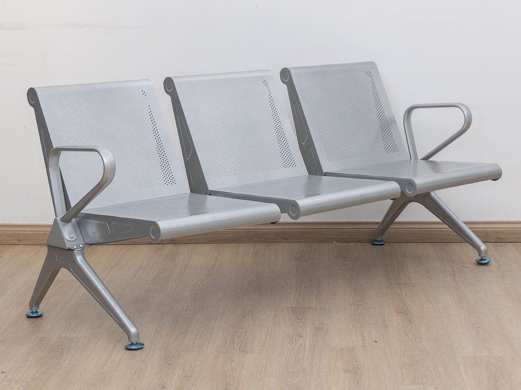 3 Seater-Waiting Bench Heavy Duty Non Padded - Image 2