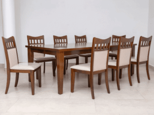 Serenity-Dining Table + 8 Chairs