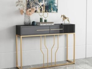 Regency-Console Table with Storage