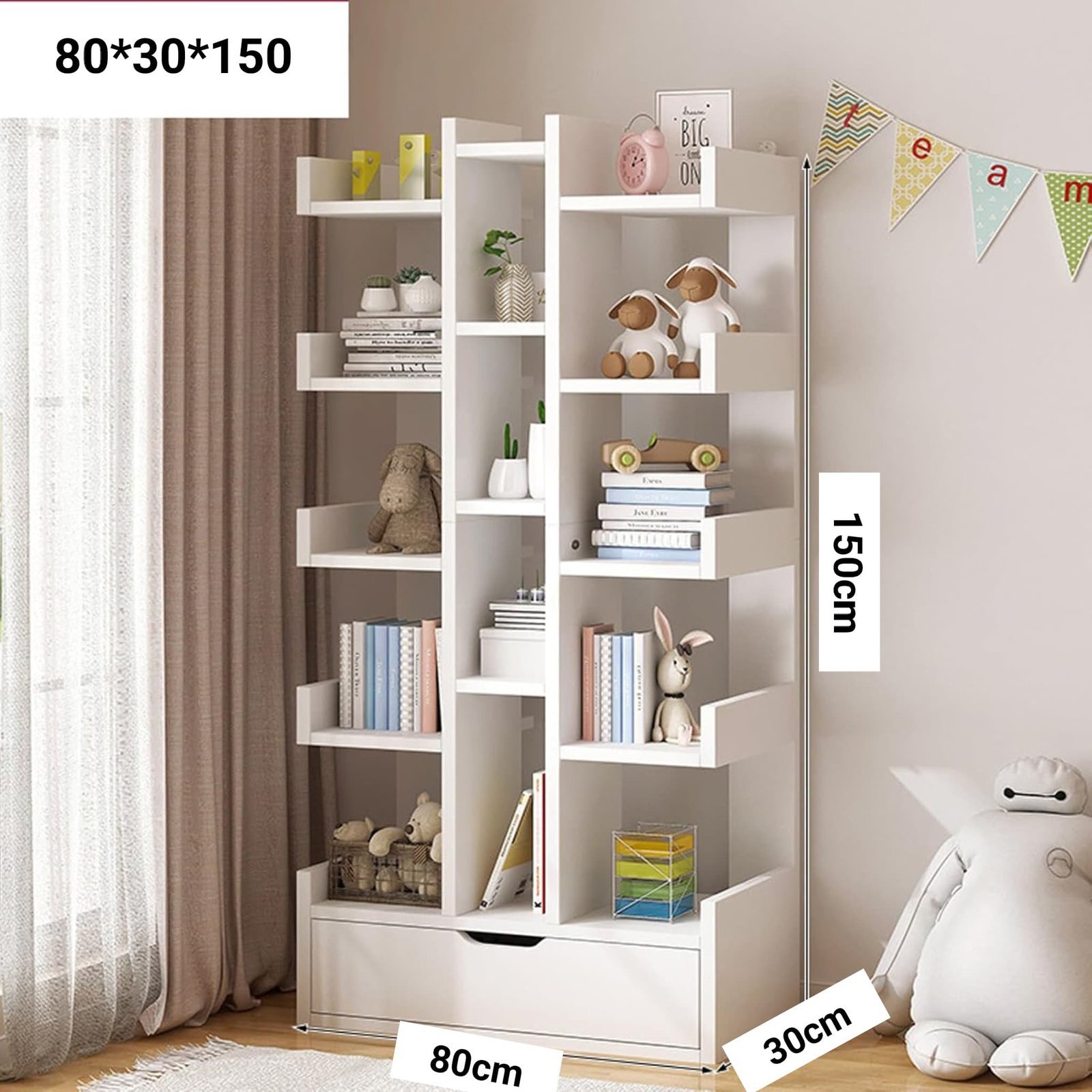 Kensley-17 Tiers Bookcase - Image 2
