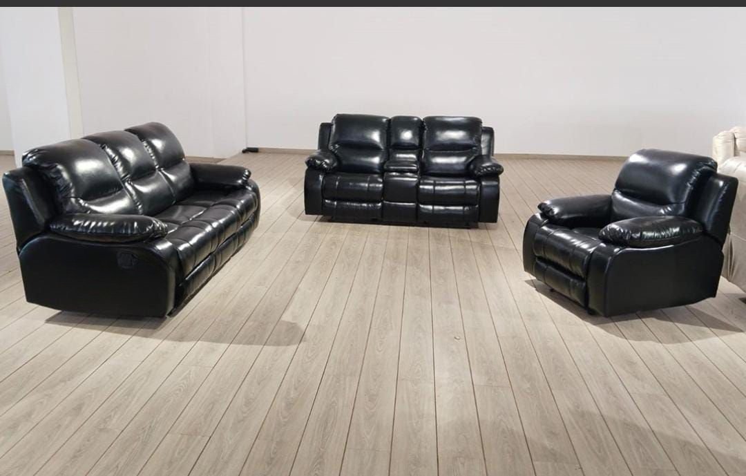 The Blackstone-6 Seater Leather Recliner Series( 3:2:1) - Image 2