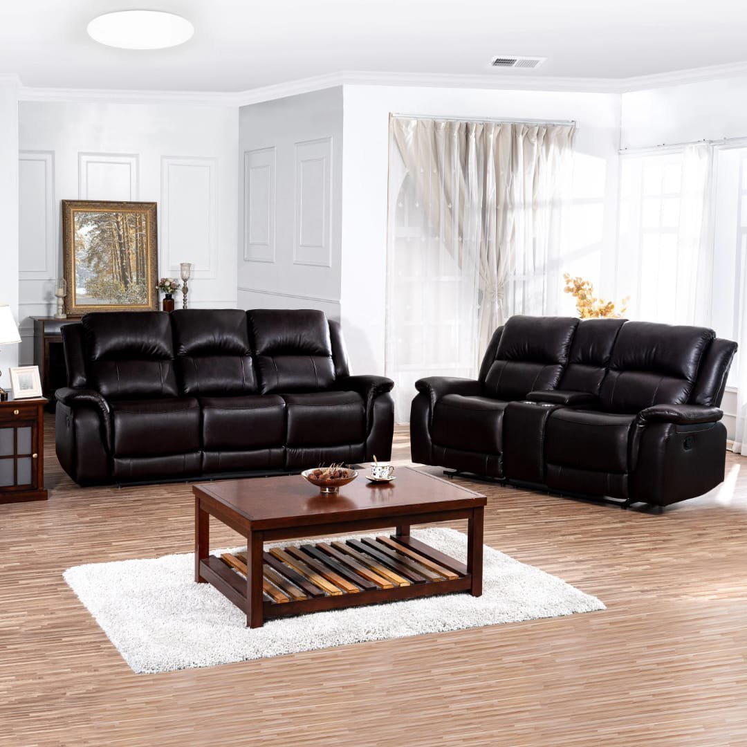 The Blackstone-6 Seater Leather Recliner Series( 3:2:1) - Image 4