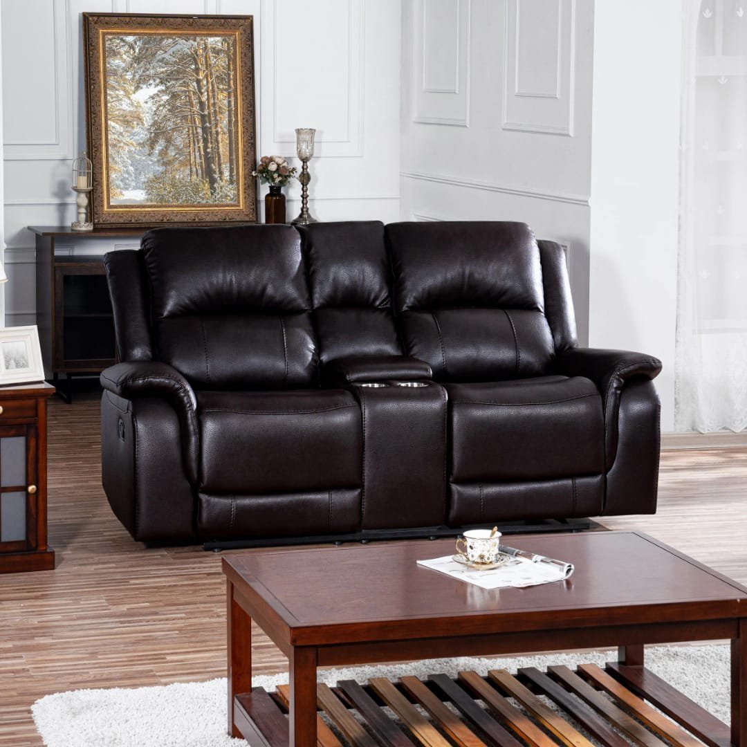 The Blackstone-6 Seater Leather Recliner Series( 3:2:1) - Image 5