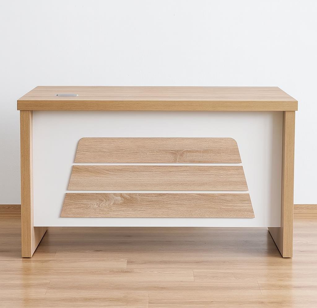 1.4m Oakline-Home Office Desk - Image 4