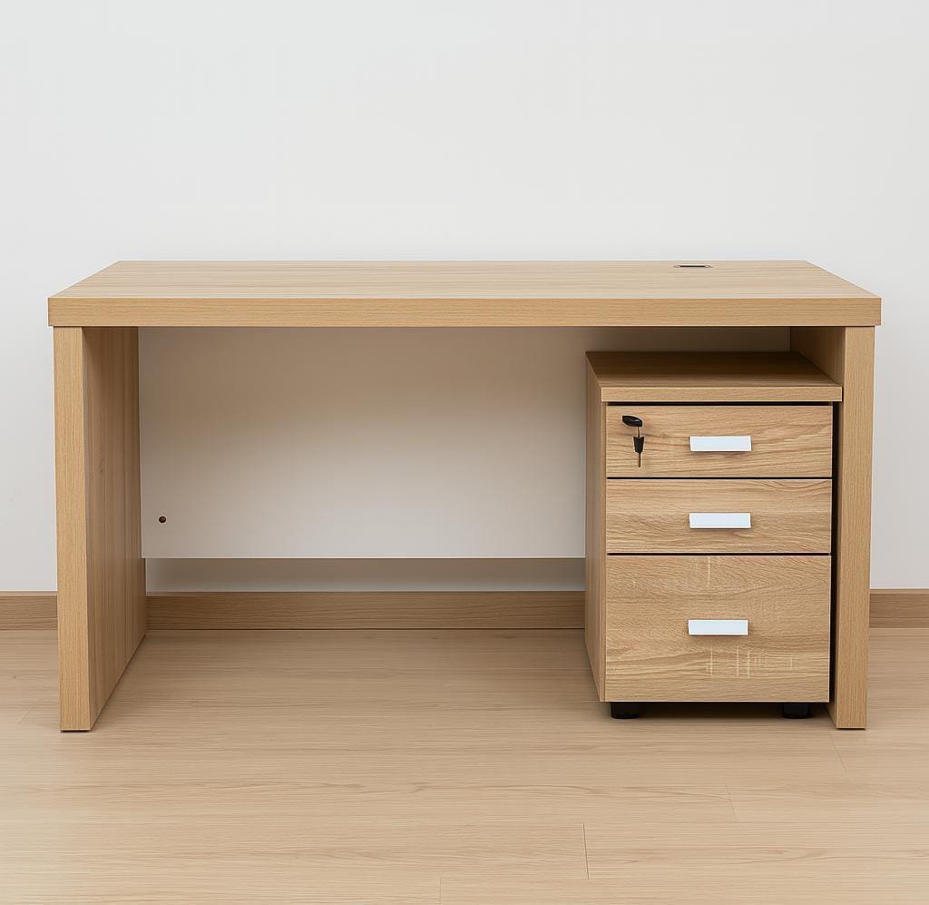1.4m Oakline-Home Office Desk