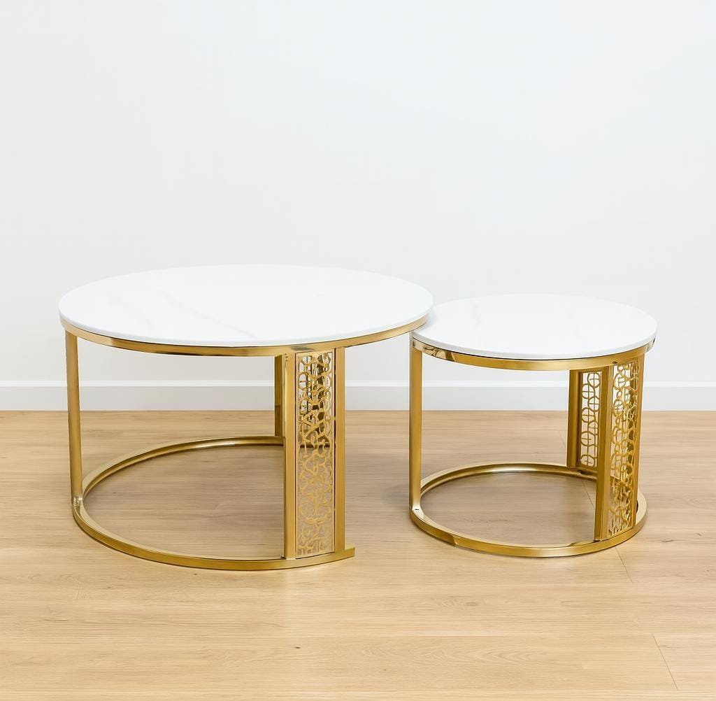 Marbella Gold Nesting Table - Image 2
