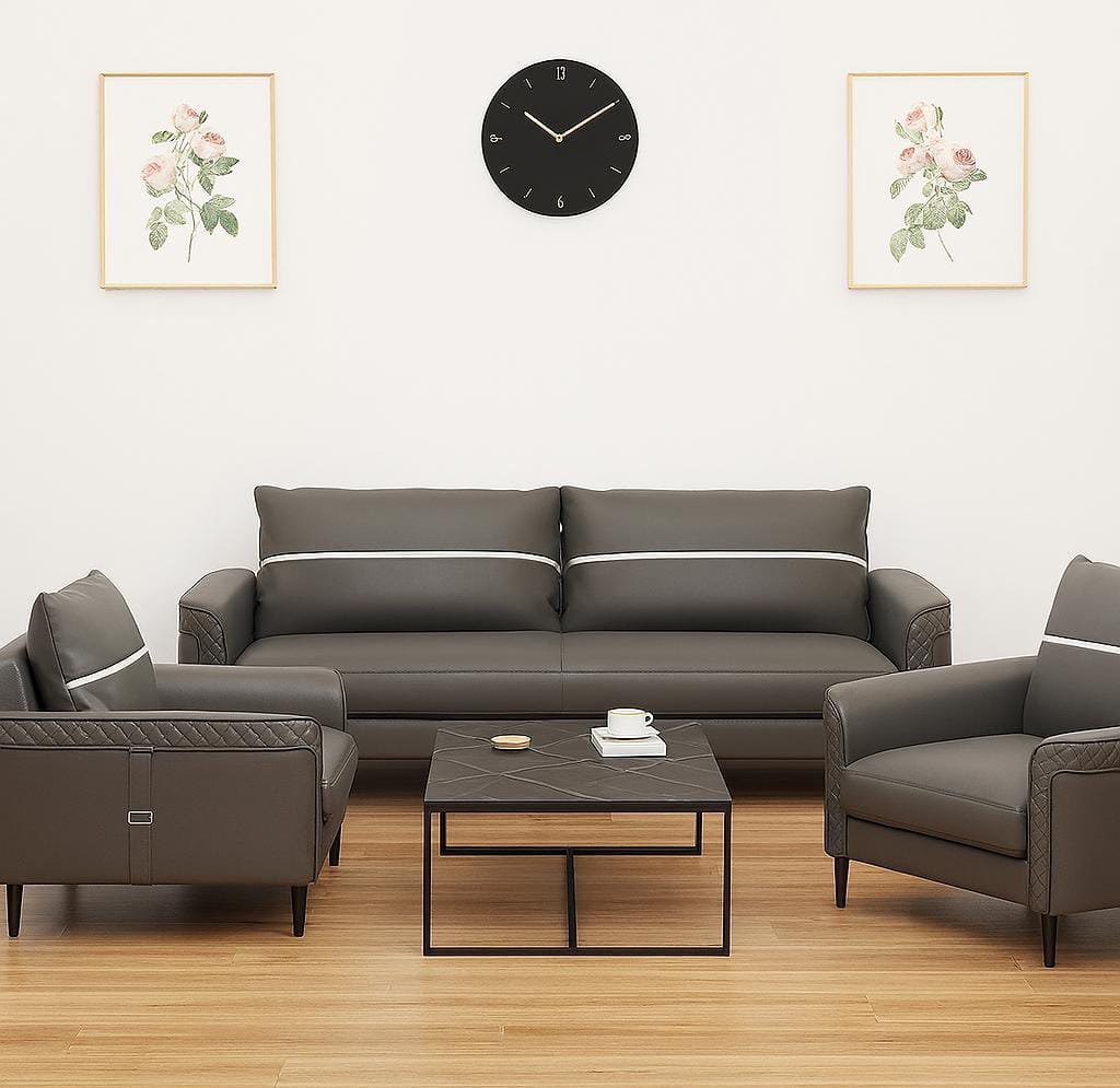 5 Seater Bellagion Office Sofa - Image 7