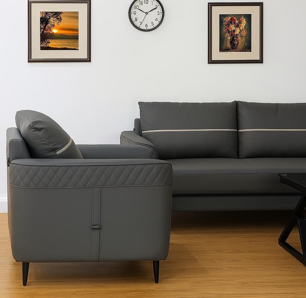5 Seater Bellagion Office Sofa - Image 4