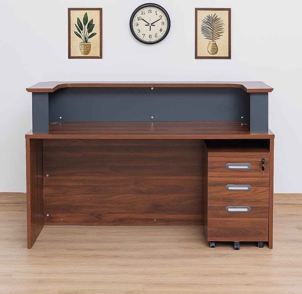 1.6m Streamline-Reception Desk - Image 2