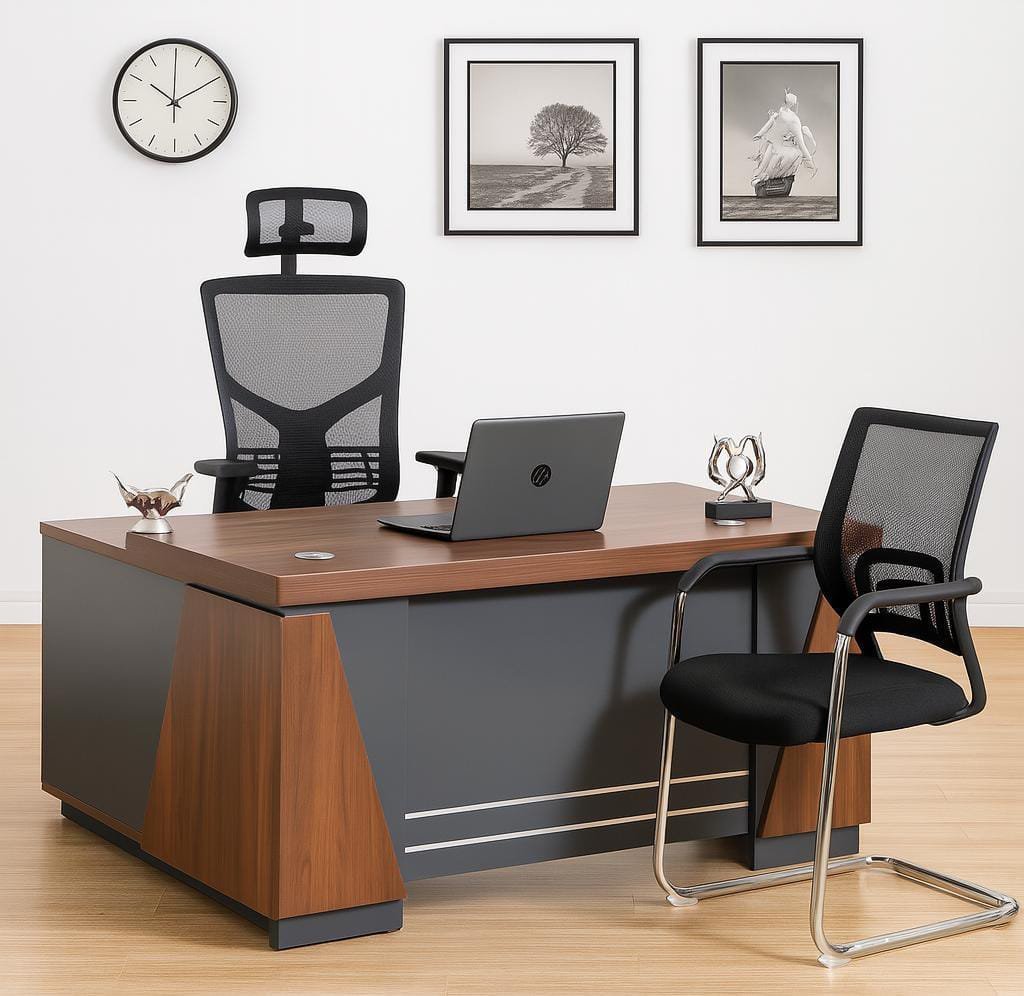 1.8m Sterling Vogue Executive Desk - Image 4
