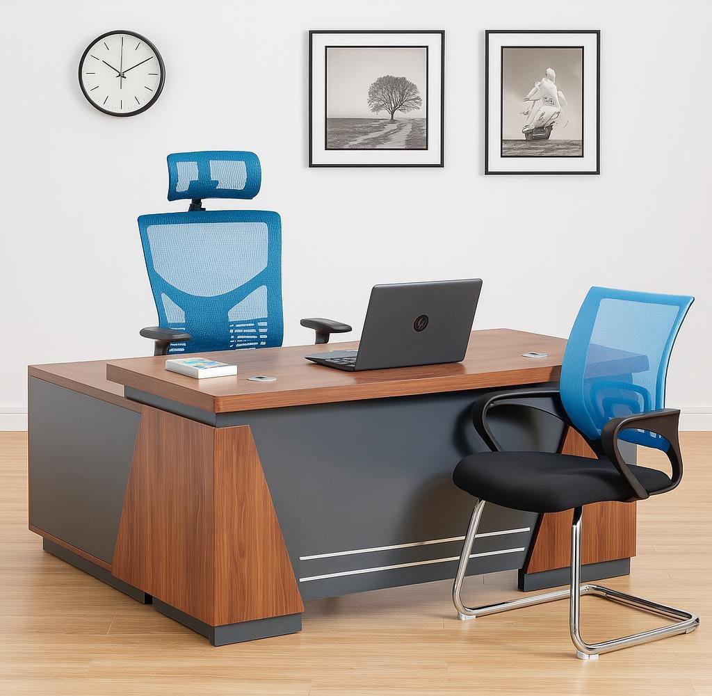 1.8m Sterling Vogue Executive Desk