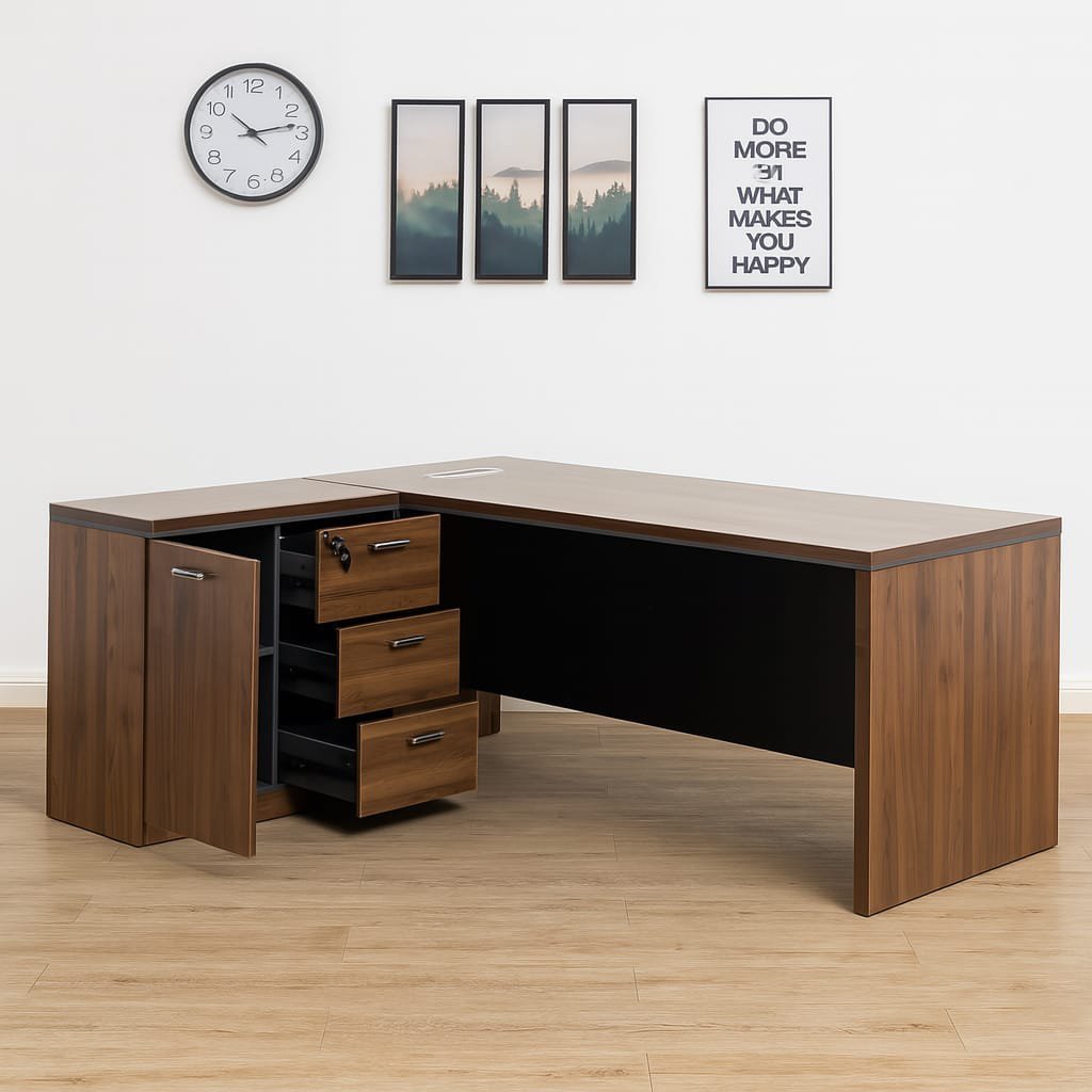 1.8m Ascend Executive Desk - Image 4