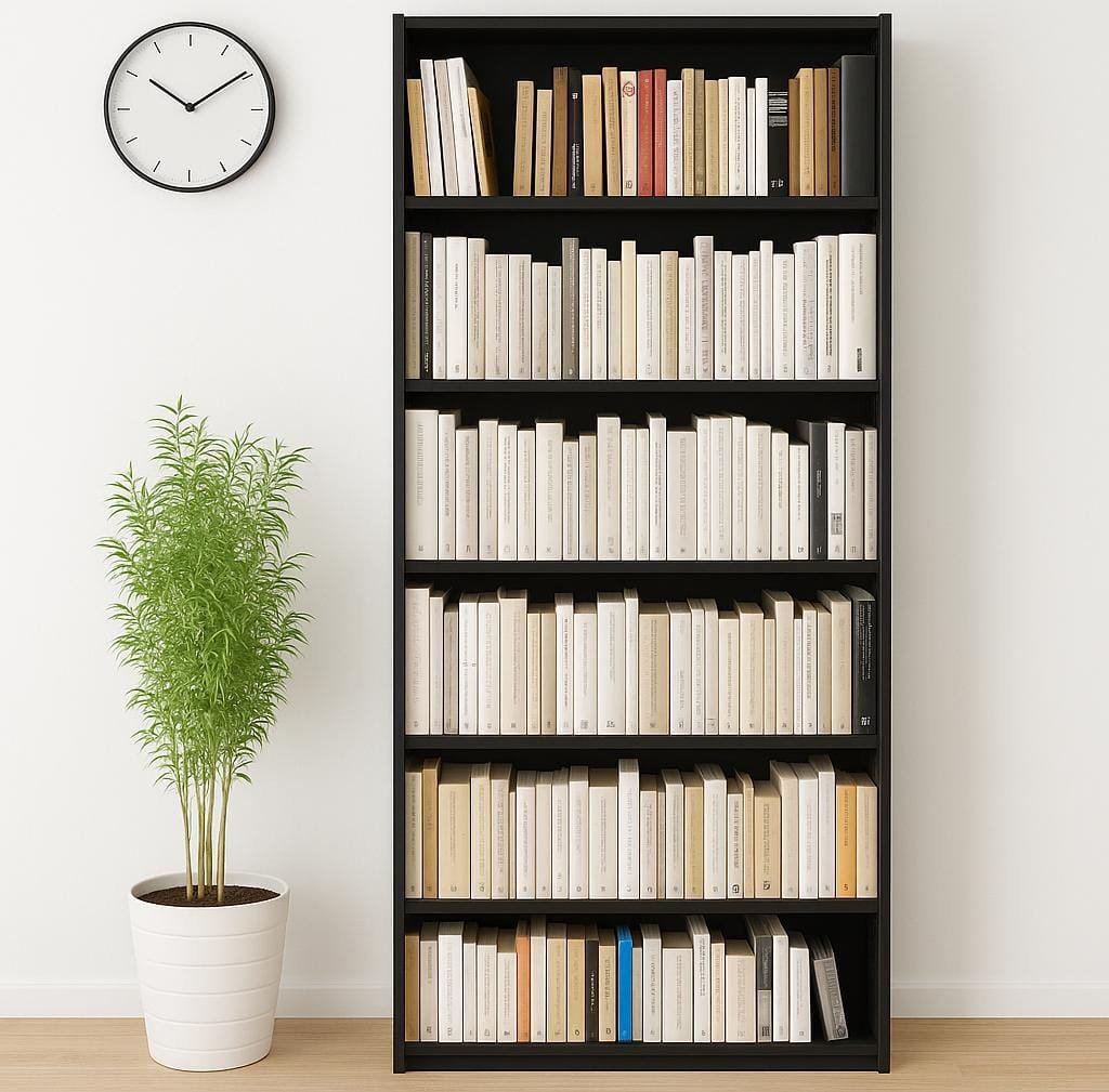 Desny Wooden Bookcase - Image 7
