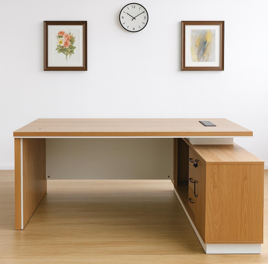 1.8m Whitestone Executive Desk - Image 6