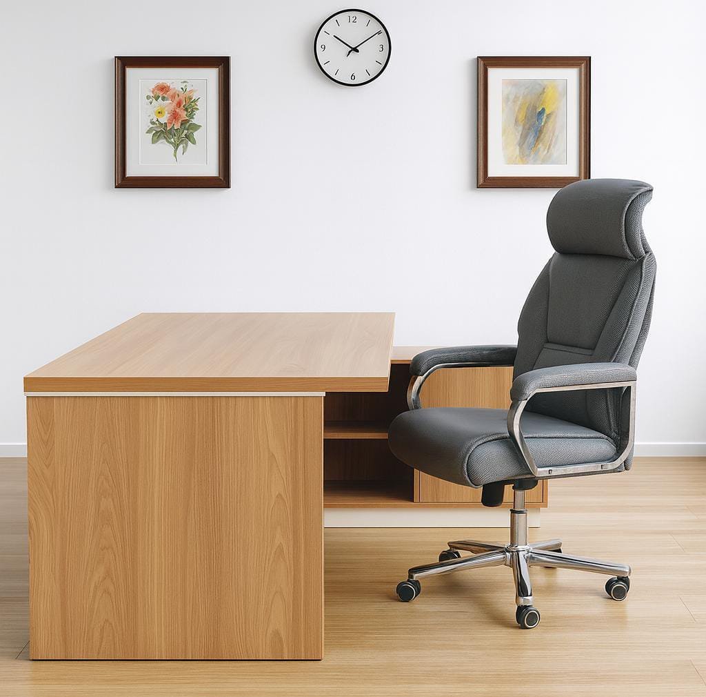 1.8m Whitestone Executive Desk - Image 7