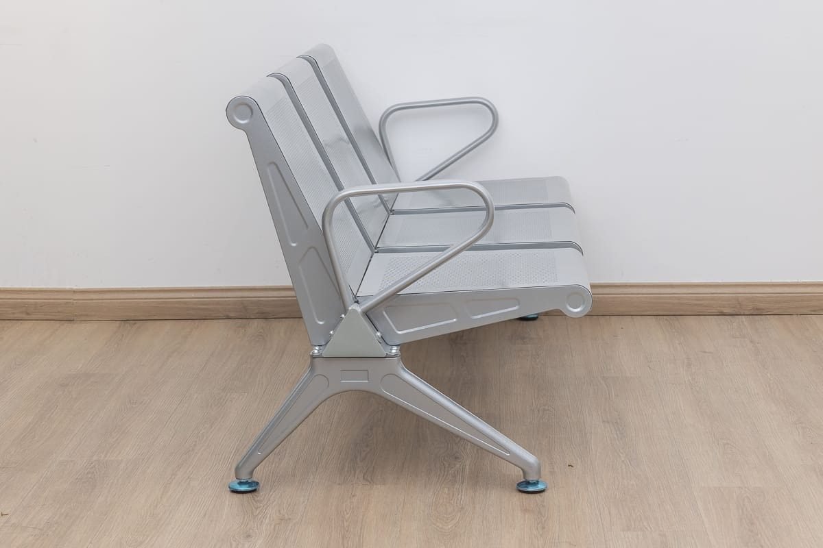 3 Seater-Waiting Bench Heavy Duty Non Padded - Image 5