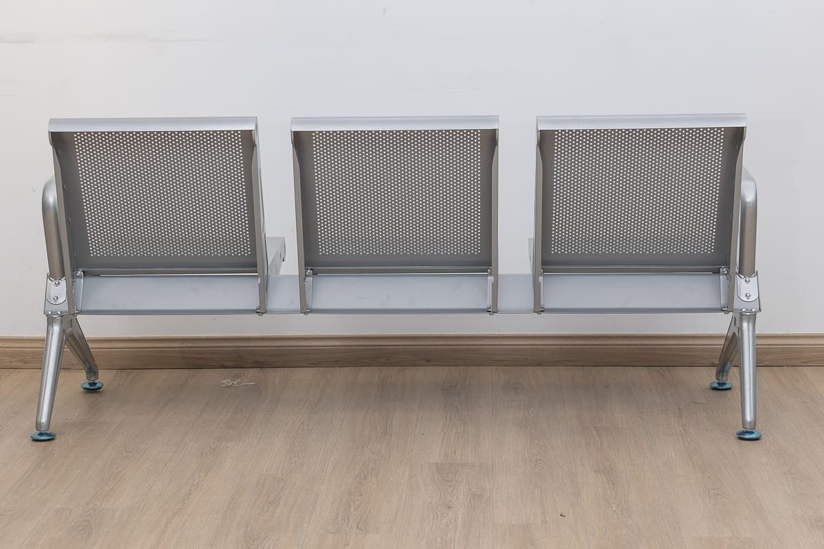 3 Seater-Waiting Bench Heavy Duty Non Padded - Image 8