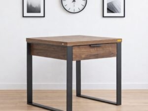 Rustic Oak Coffee Table Stool